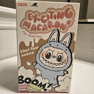 Pop Mart The Monsters Exciting Macaron Sesame Bean Authentic Unopened